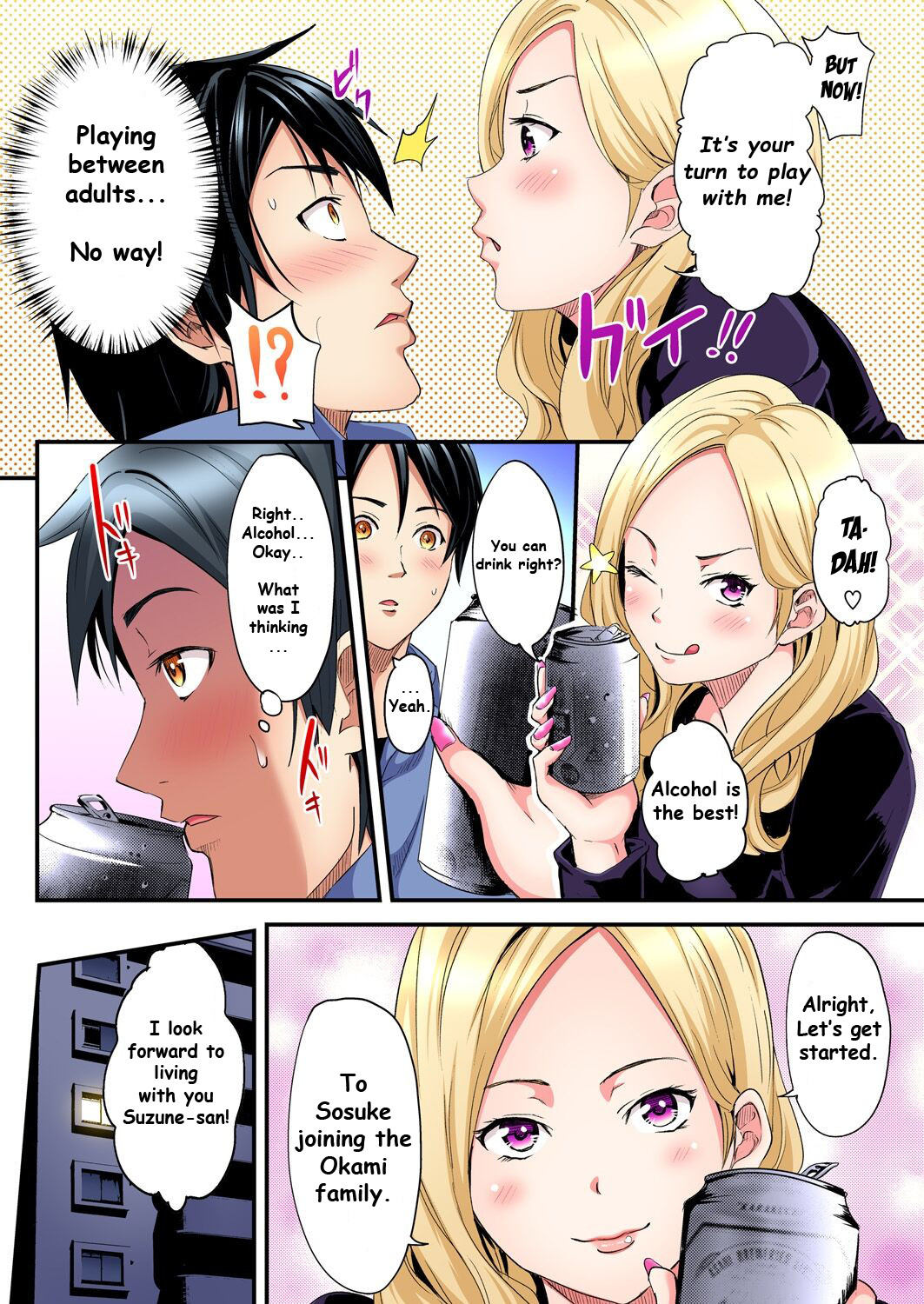 Hentai Manga Comic-Pakopako SEX With a Gal Mama-Chapter 1-8